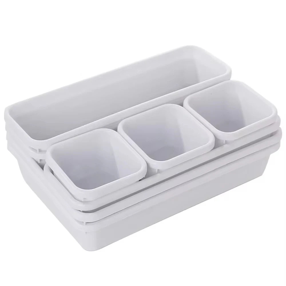 Lådorganisatör – justerbart 8-pack