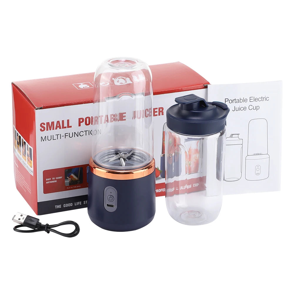 Portabel smoothieblender – 400 ml laddbar