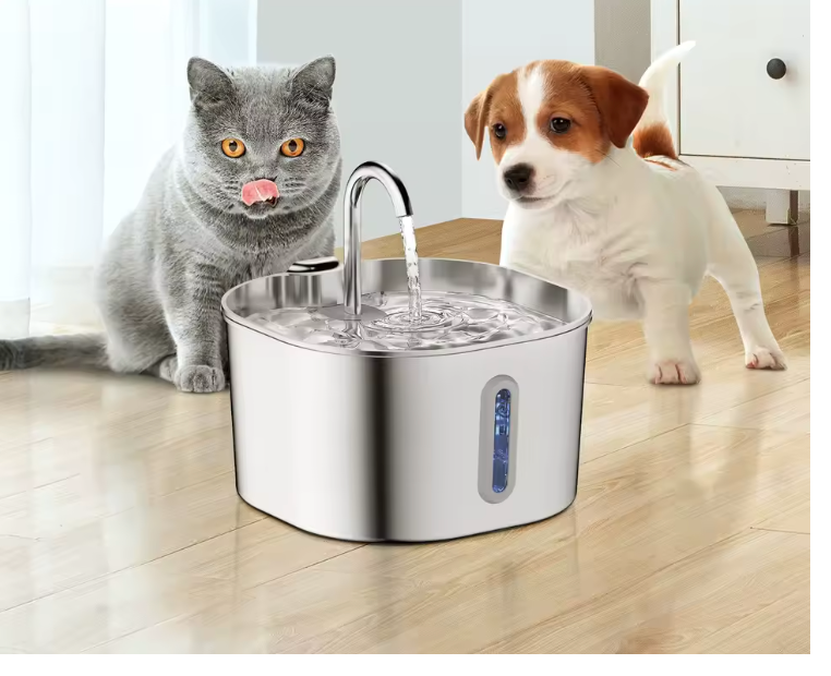 Kattfontän 2,2 liter, lämplig för katt och hund