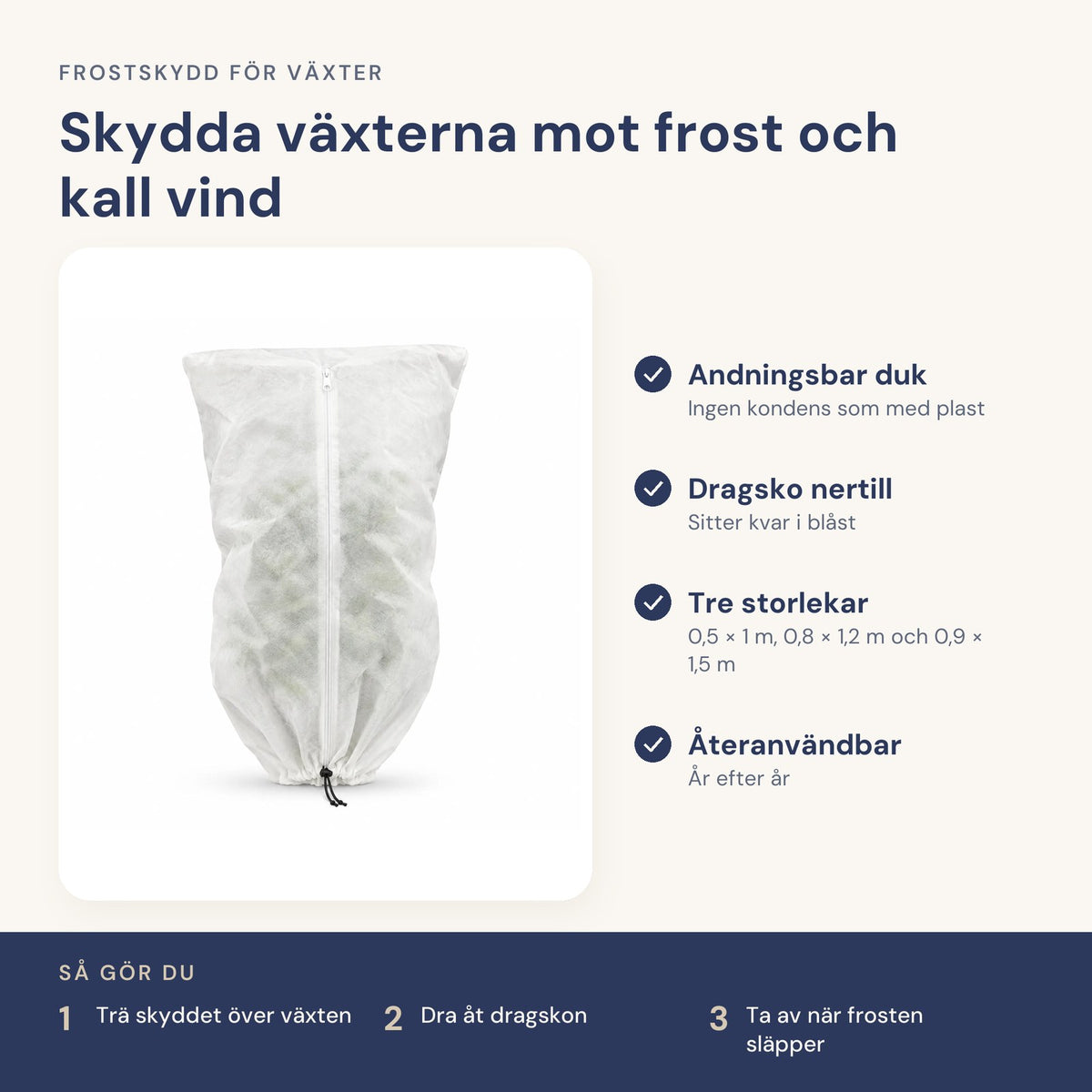 Frostskydd för växter