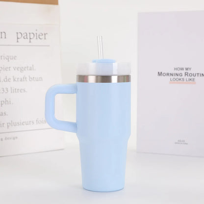 Termosmugg med handtag – 14oz rostfritt stål
