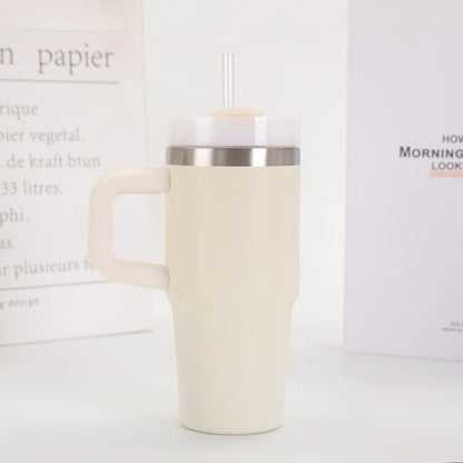 Termosmugg med handtag – 14oz rostfritt stål