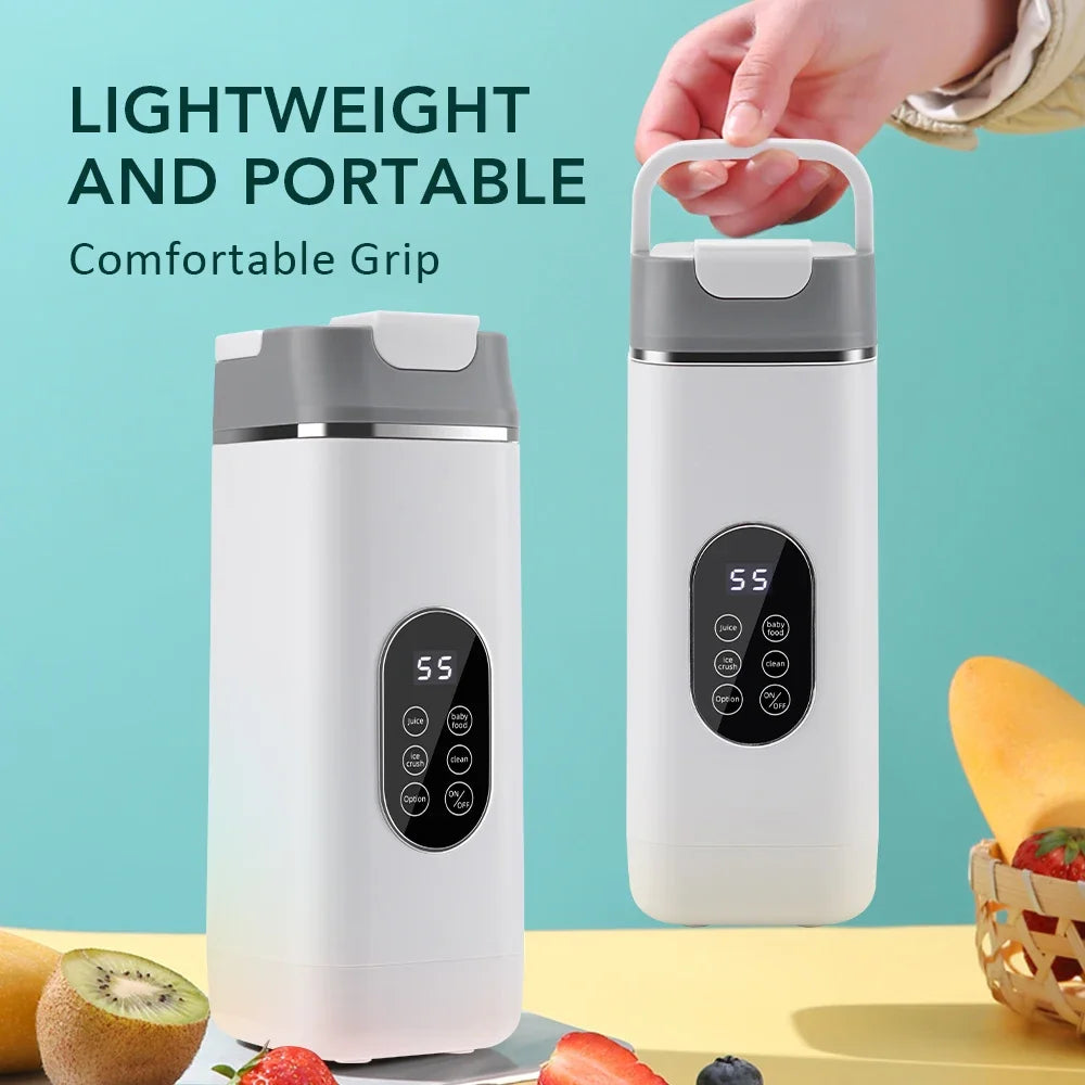 Portabel smoothieblender – 400 ml laddbar