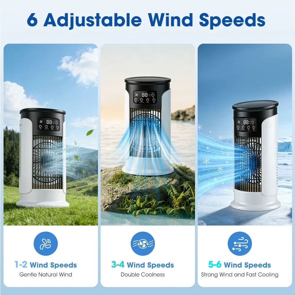 Air Cooler 3-in-1 – Kyler och fuktar luften