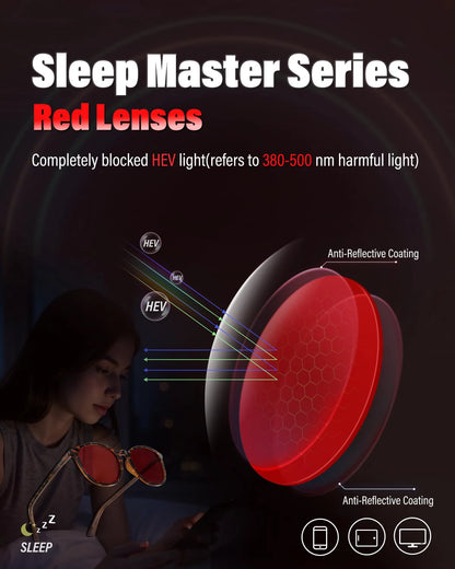 Anti Blue Light Glasses Better Sleep Men Women Anti Eye Strain Protection for Computer Screens and Gaming Sunglasses for Driving