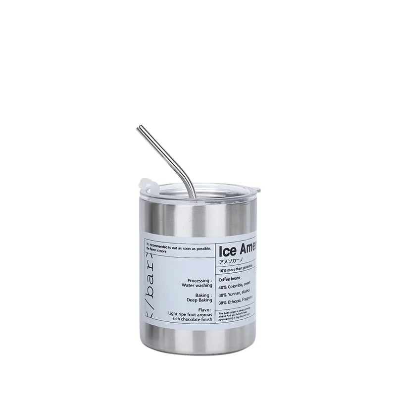 Stålmugg med lock – 600 ml isolerad design