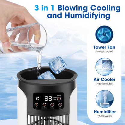 Air Cooler 3-in-1 – Kyler och fuktar luften