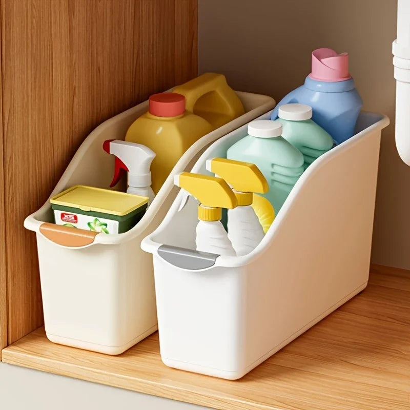 Förvaringslådor plast – 2-pack organiseringslådor