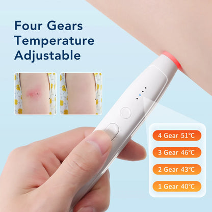 Portable Mosquito Bite Healer Pen, Chemical-Free Anti-Itch Heat Soother for Kids & Adults, Outdoor Bug Bite Treatment