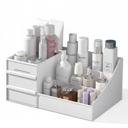 Sminkförvaring med lådor – transparent organizer