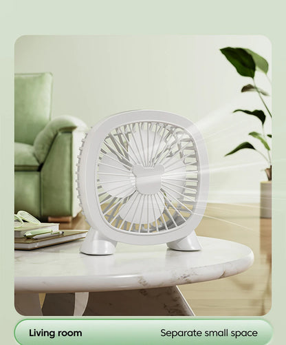 Portable Summer Mini Electric Fan For Home Office School Outdoor Camping Travel USB Direct Plug In Silent Handheld esktop Fan