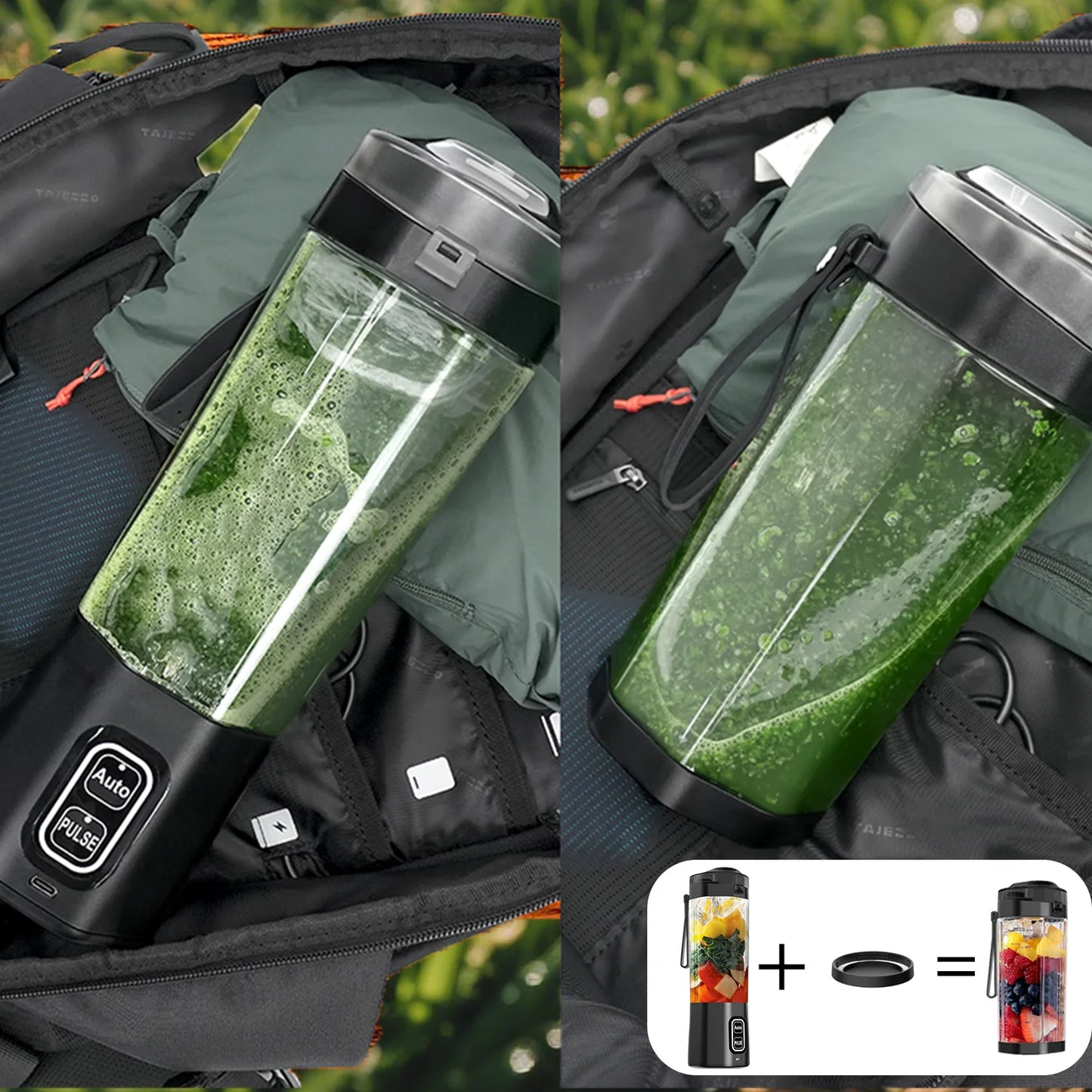 Portabel juiceblender – 700 ml laddbar