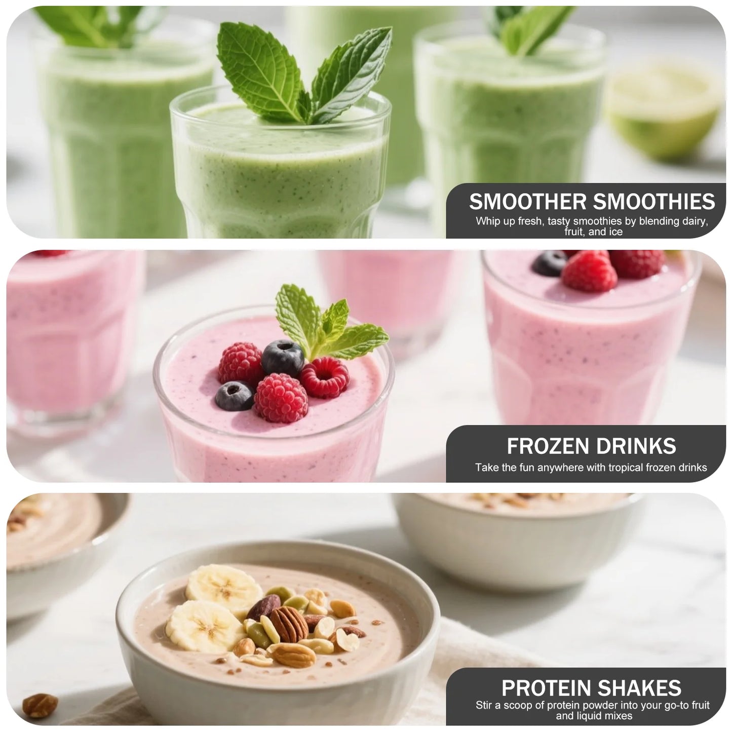 Portabel juiceblender – 700 ml laddbar
