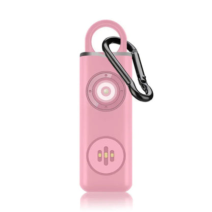 Personlarm 130 dB – med siren och ficklampa