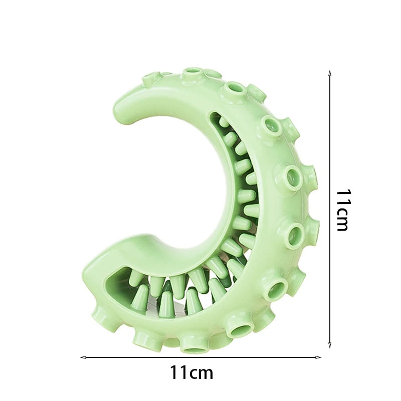 Resistant Bite Resistant Pet Toy Toothbrush Bone Sturdy Dog Toy Interactive Puppy Game Toy Dog Bone Rubber Puppy Chew Toy Dog