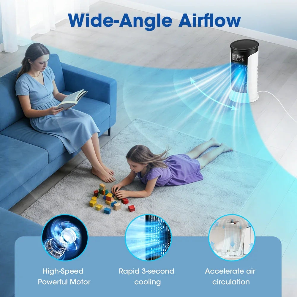 Air Cooler 3-in-1 – Kyler och fuktar luften