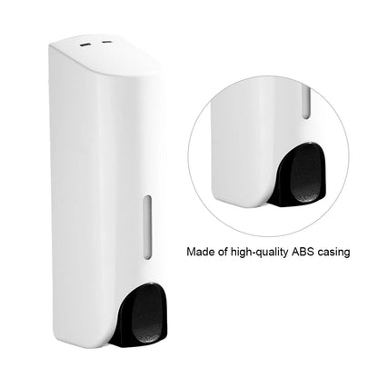 1350ML Shower Bath Shampoo Dispenser Waterproof Shower Gel Lotion Soap Dispenser Wall Mount Refillable for Home Hotel Restaurant
