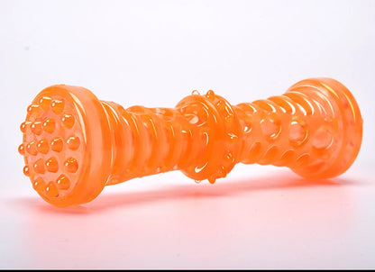 Resistant Bite Resistant Pet Toy Toothbrush Bone Sturdy Dog Toy Interactive Puppy Game Toy Dog Bone Rubber Puppy Chew Toy Dog
