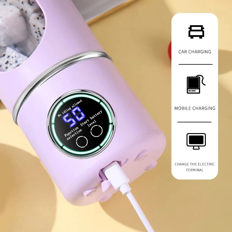 Portabel smoothieblender – 700 ml laddbar