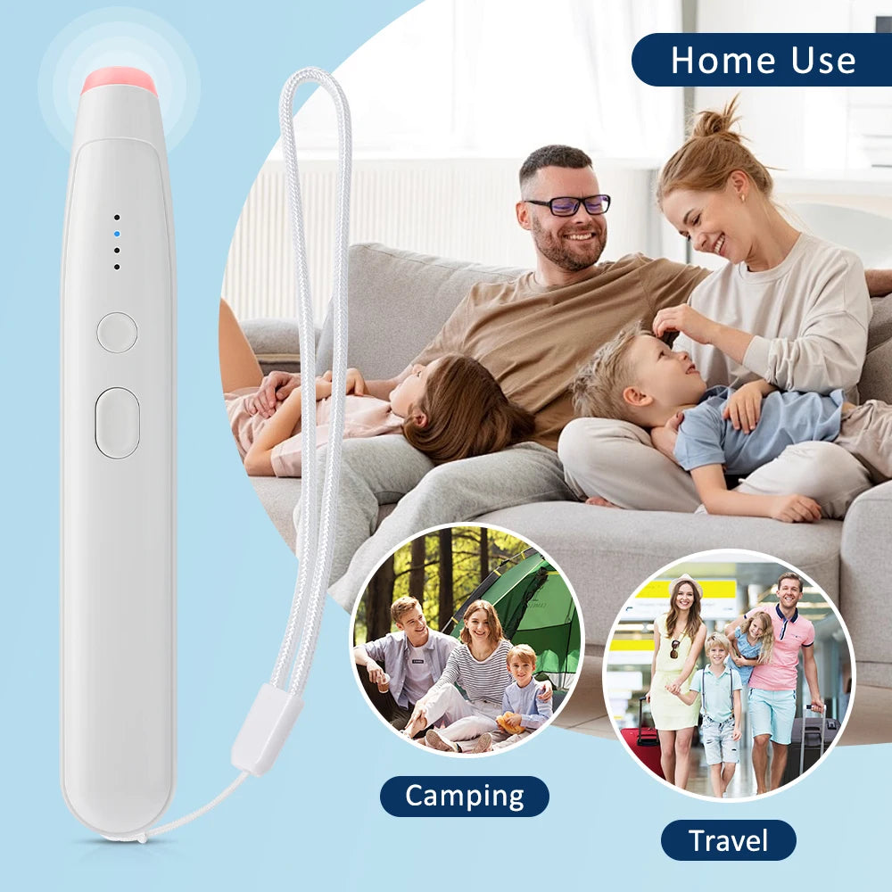 Portable Mosquito Bite Healer Pen, Chemical-Free Anti-Itch Heat Soother for Kids & Adults, Outdoor Bug Bite Treatment