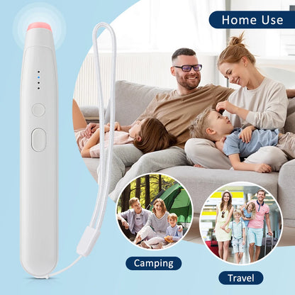 Portable Mosquito Bite Healer Pen, Chemical-Free Anti-Itch Heat Soother for Kids & Adults, Outdoor Bug Bite Treatment