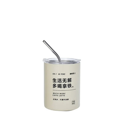 Stålmugg med lock – 600 ml isolerad design