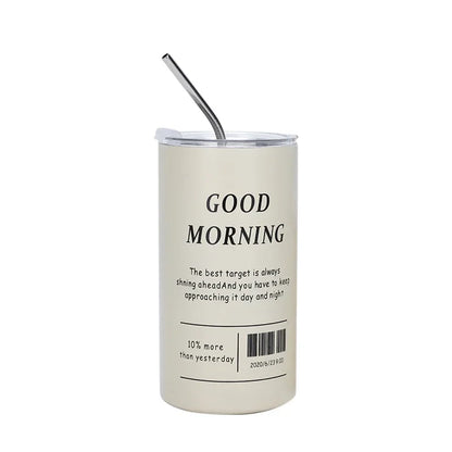 Stålmugg med lock – 600 ml isolerad design