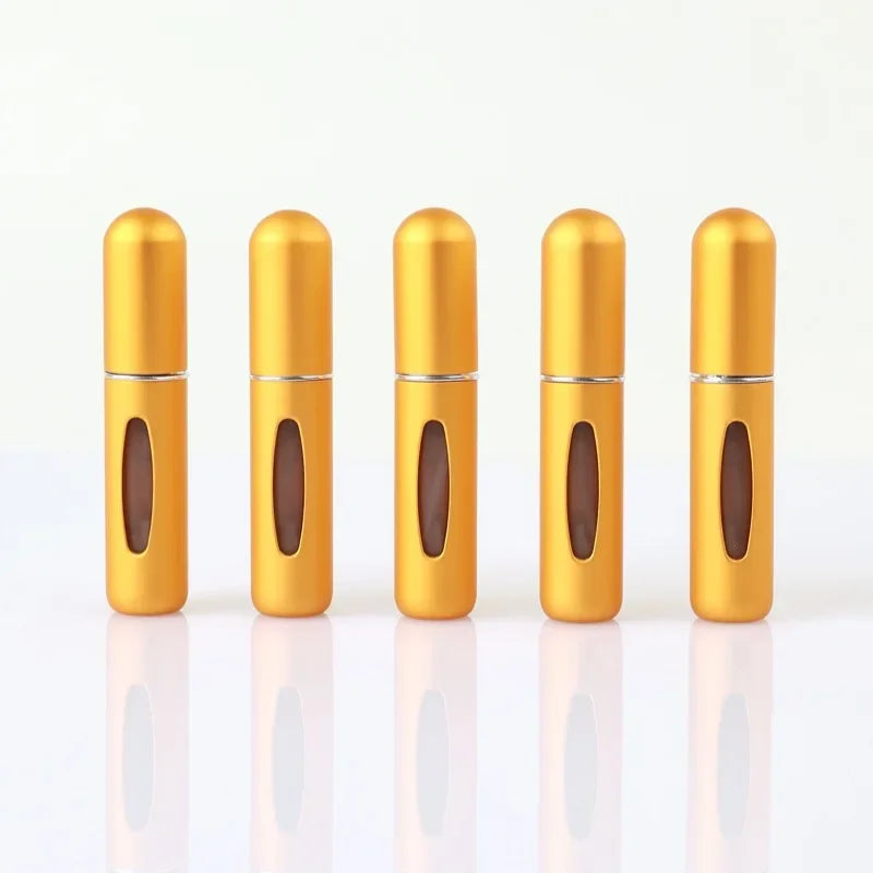 Parfymflaskor 5-pack – Påfyllningsbara reseflaskor