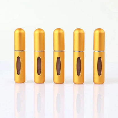 Parfymflaskor 5-pack – Påfyllningsbara reseflaskor