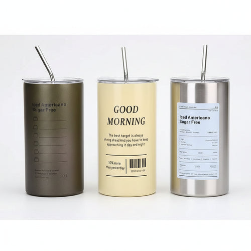 Stålmugg med lock – 600 ml isolerad design