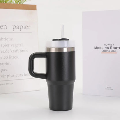 Termosmugg med handtag – 14oz rostfritt stål