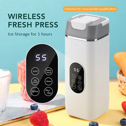 Portabel smoothieblender – 400 ml laddbar