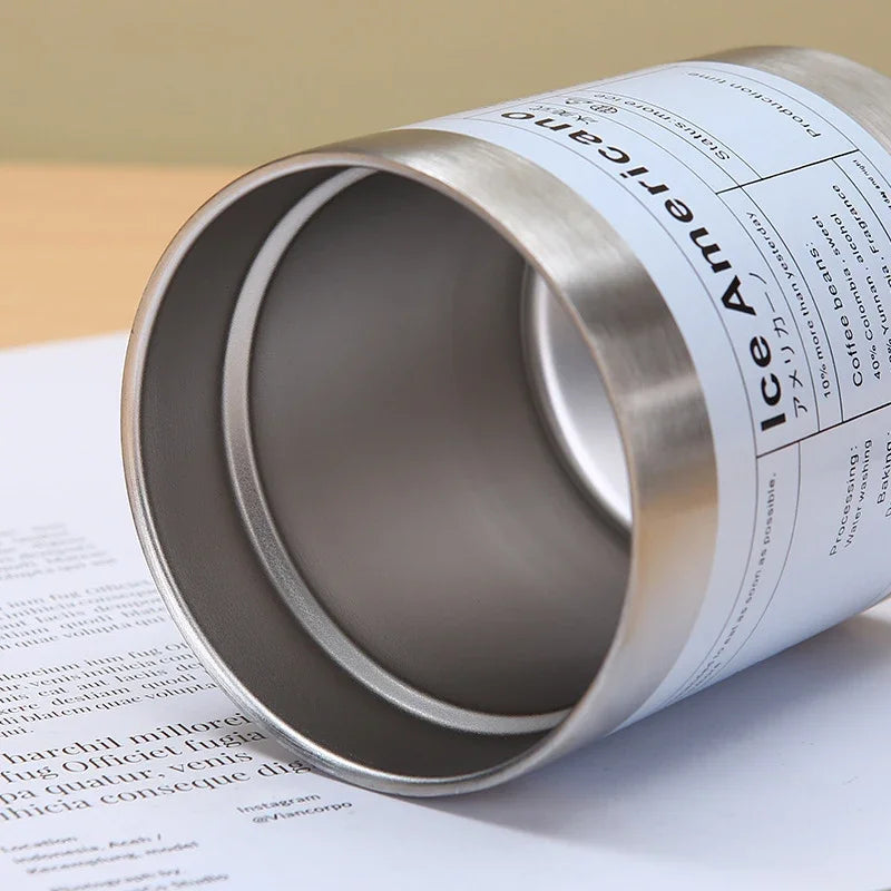 Stålmugg med lock – 600 ml isolerad design