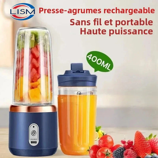 Portabel smoothieblender – 400 ml laddbar