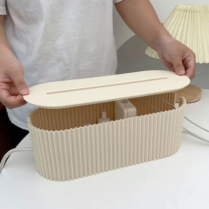 Kabelbox – dold sladdförvaring