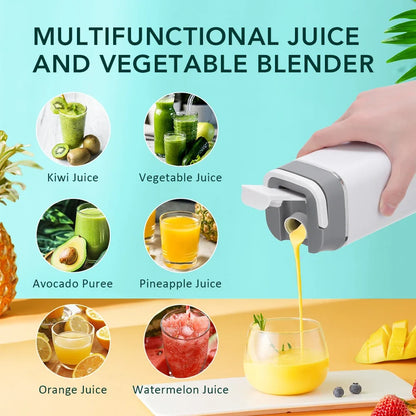 Portabel smoothieblender – 400 ml laddbar