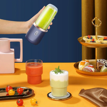 Portabel smoothieblender – 400 ml laddbar
