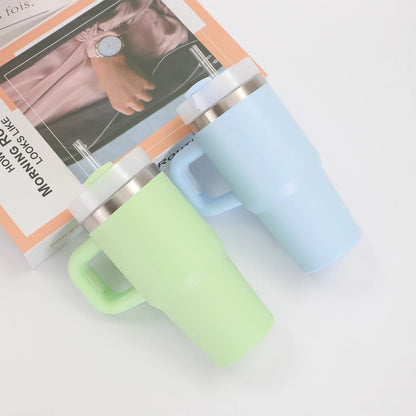 Termosmugg med handtag – 14oz rostfritt stål