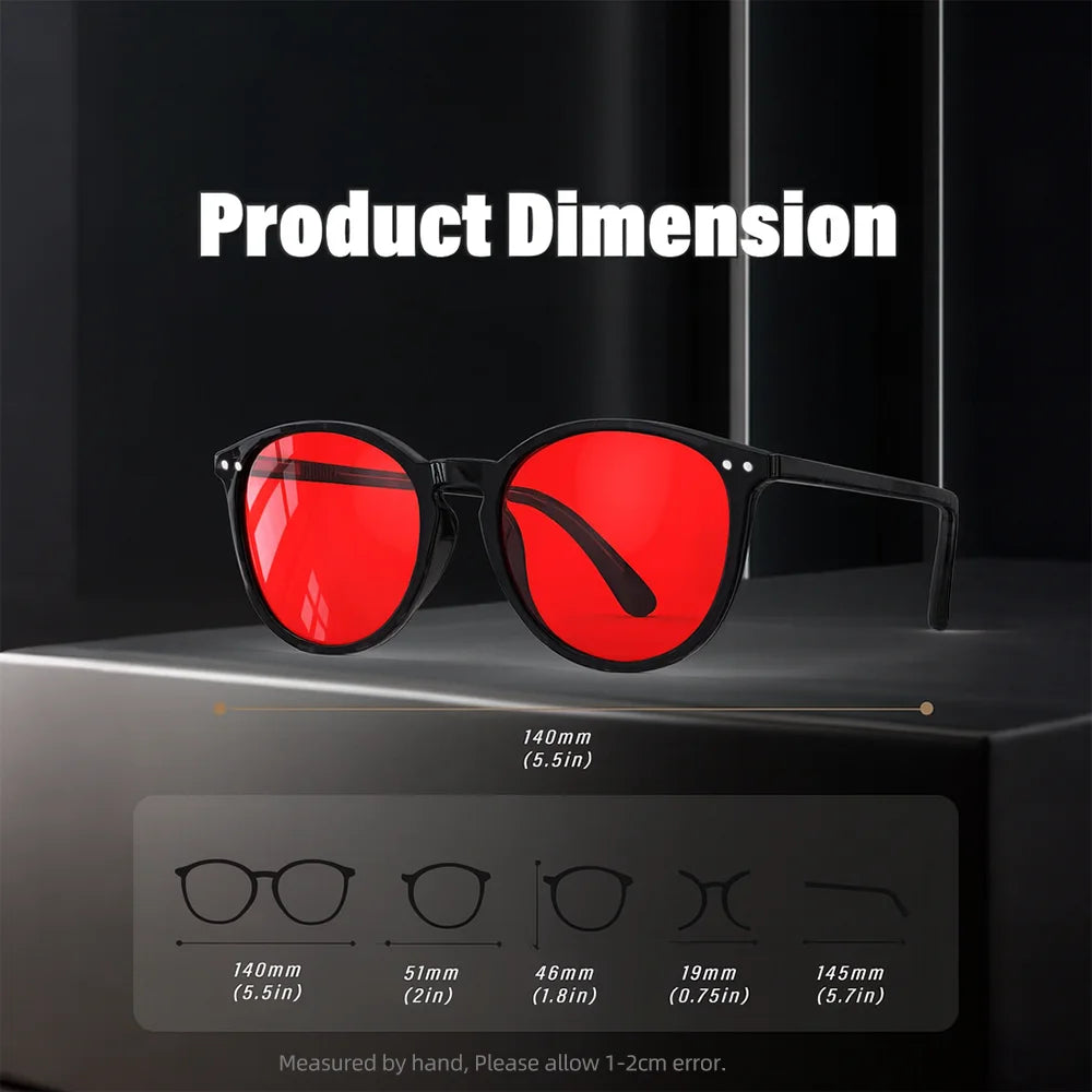 Anti Blue Light Glasses Better Sleep Men Women Anti Eye Strain Protection for Computer Screens and Gaming Sunglasses for Driving