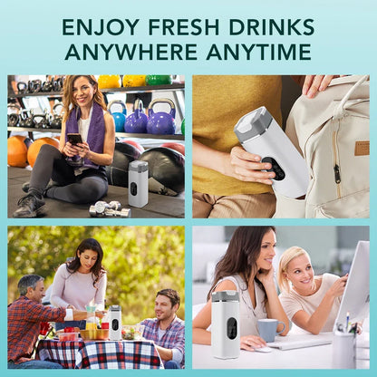 Portabel smoothieblender – 400 ml laddbar