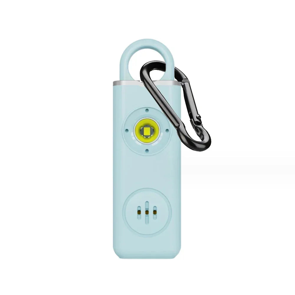 Personlarm 130 dB – med siren och ficklampa