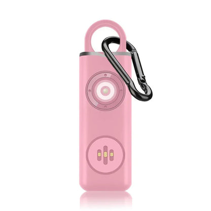 Personlarm 130 dB – med siren och ficklampa