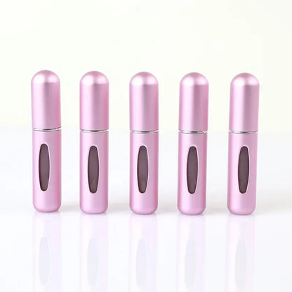 Parfymflaskor 5-pack – Påfyllningsbara reseflaskor