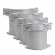 Lakanhållare för madrasshörn, 4-pack, på vit bakgrund